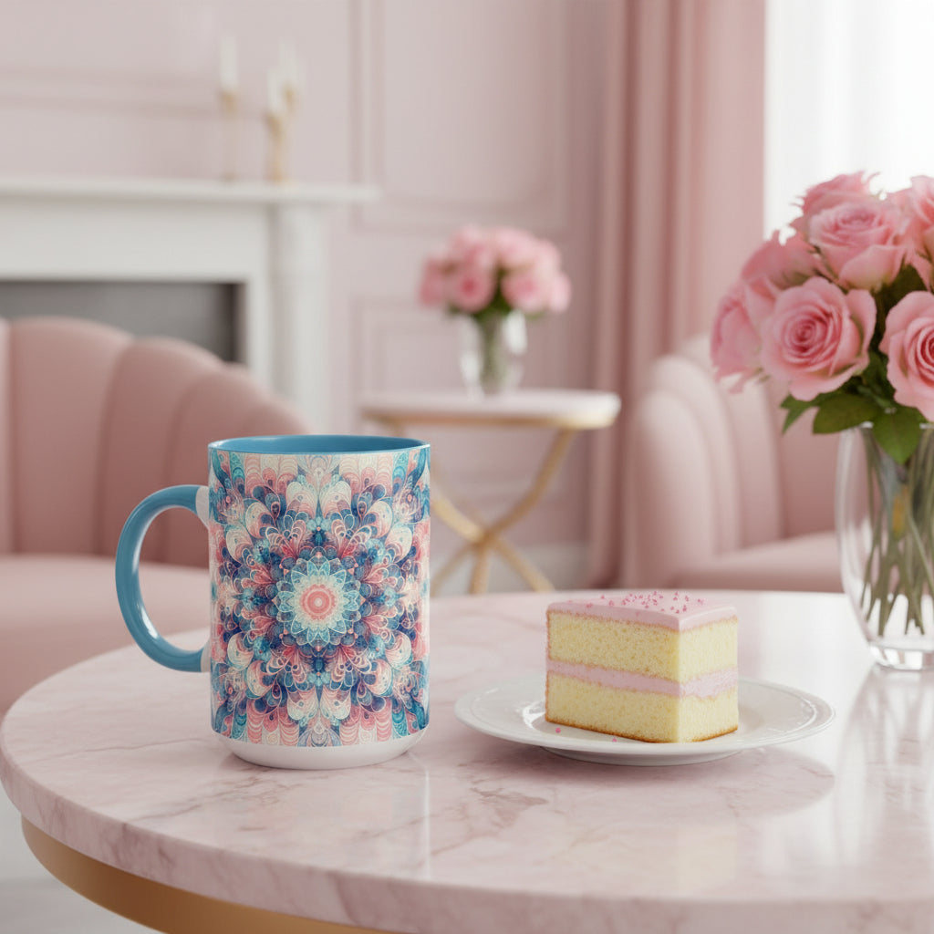 Pastel Floral Mug 11/15oz