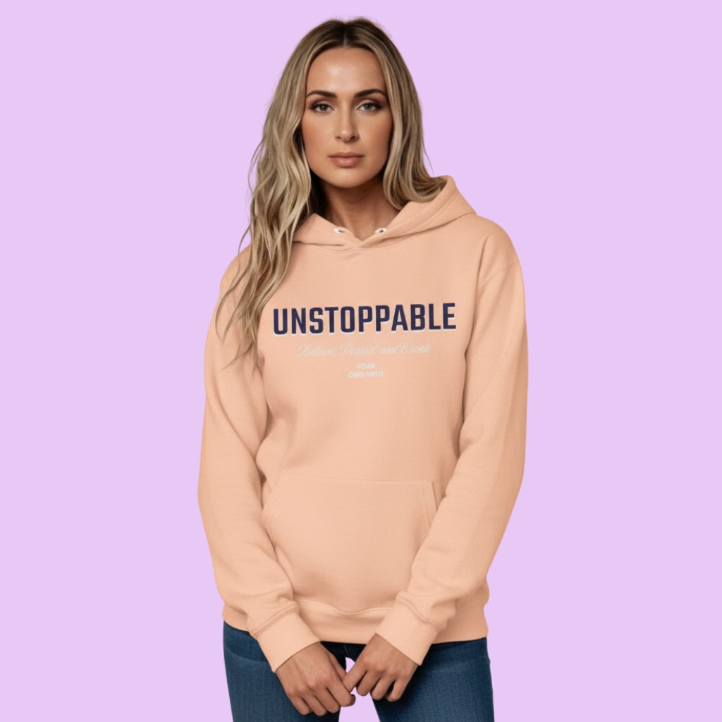 Unstoppable Lightweight Unisex Hoodie for Empowerment