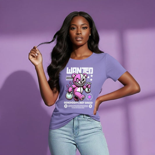 Wanted Bear Unisex T-Shirt, PN
