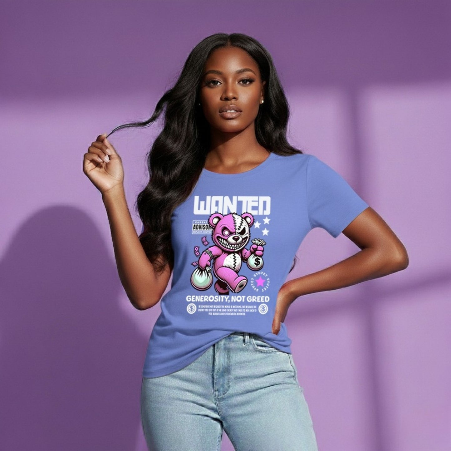 Wanted Bear Unisex T-Shirt, PN