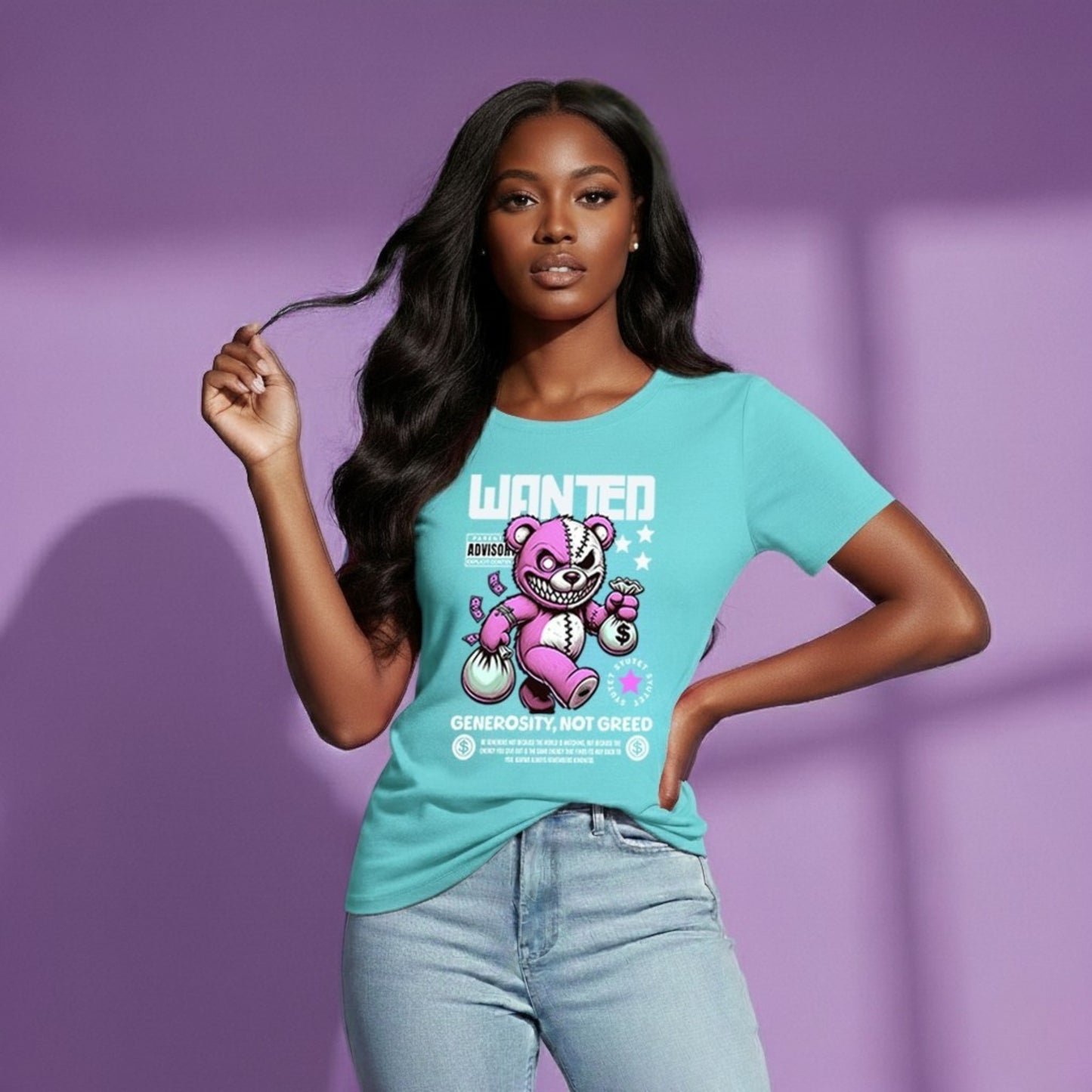 Wanted Bear Unisex T-Shirt, PN