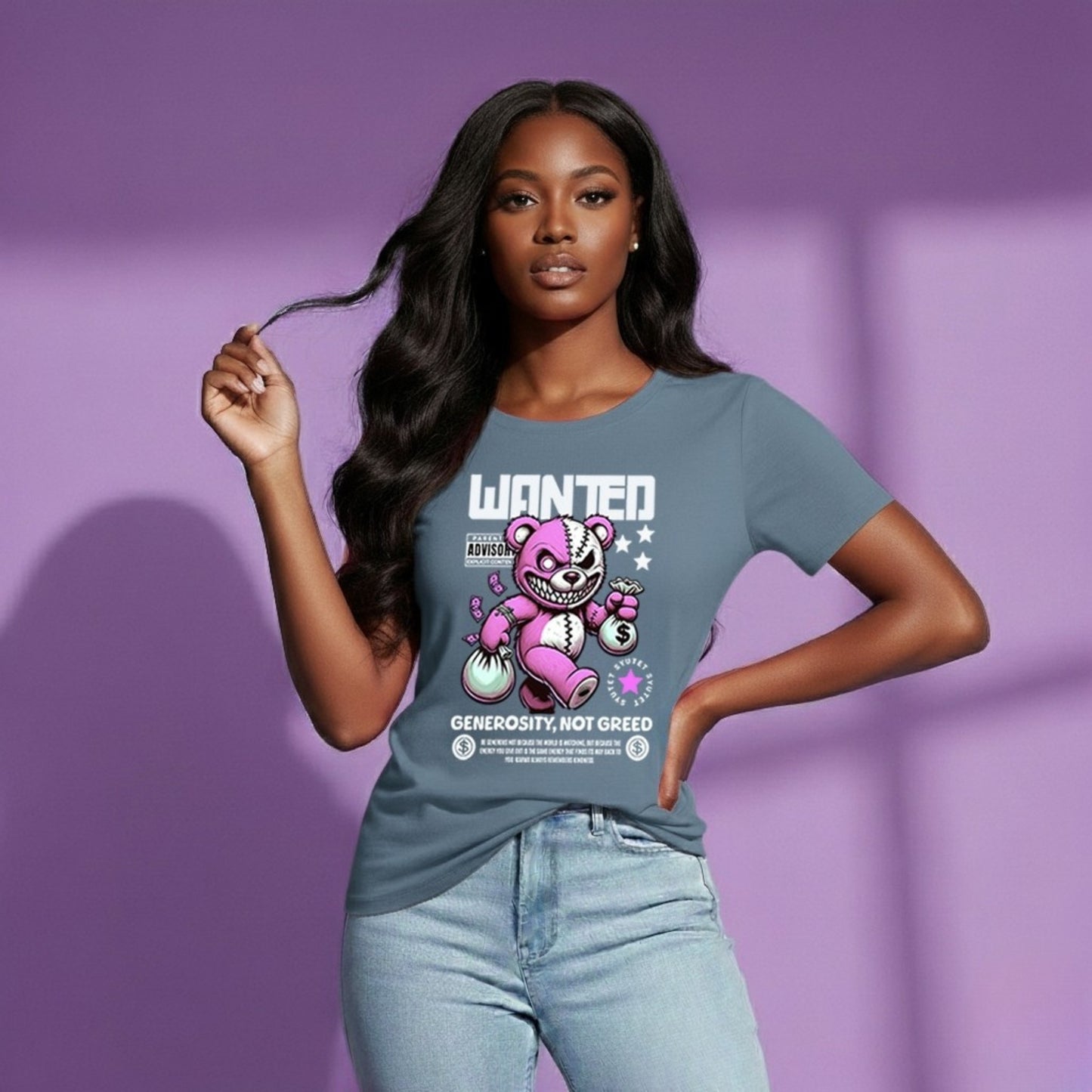 Wanted Bear Unisex T-Shirt, PN