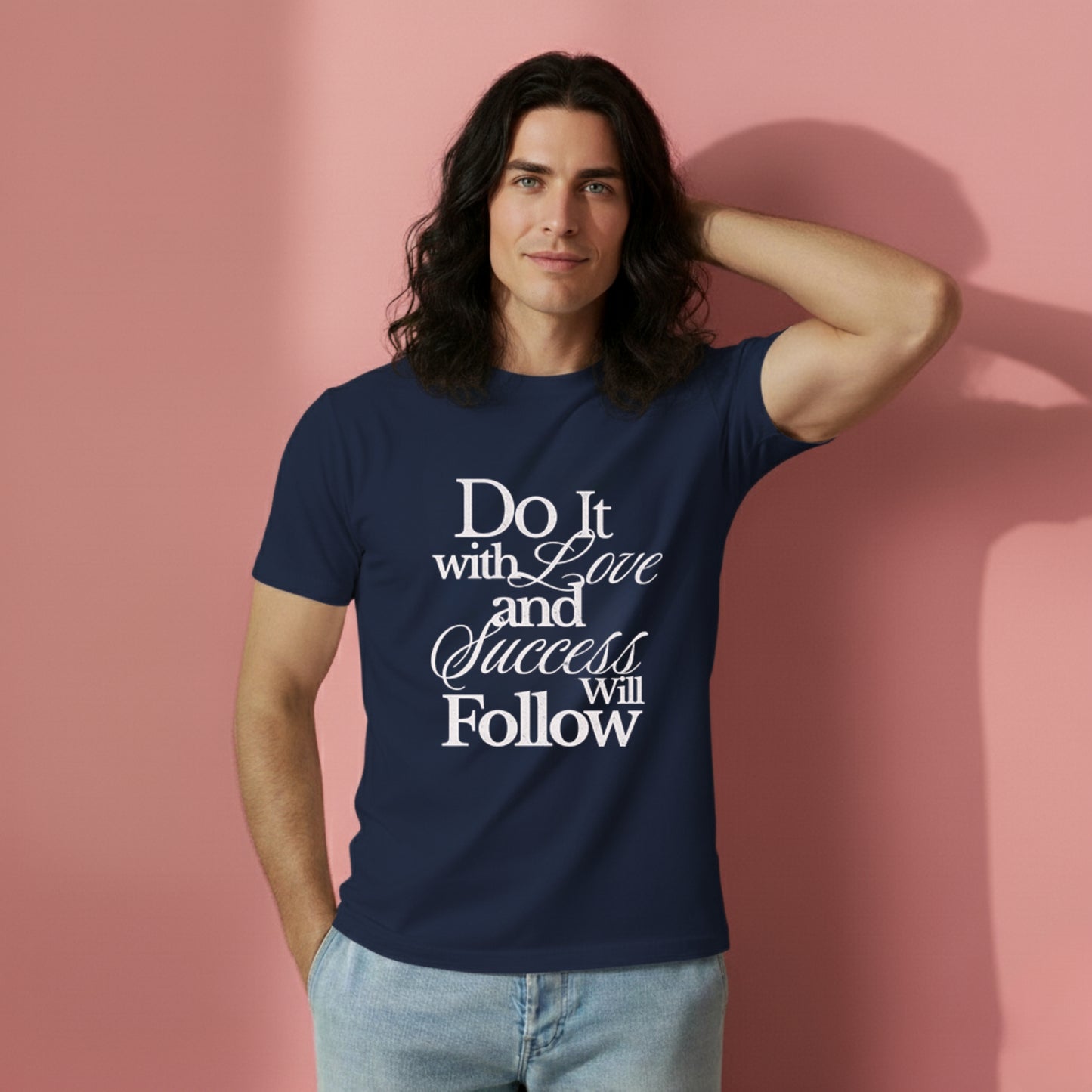 Mach es mit Liebe Unisex-T-Shirt