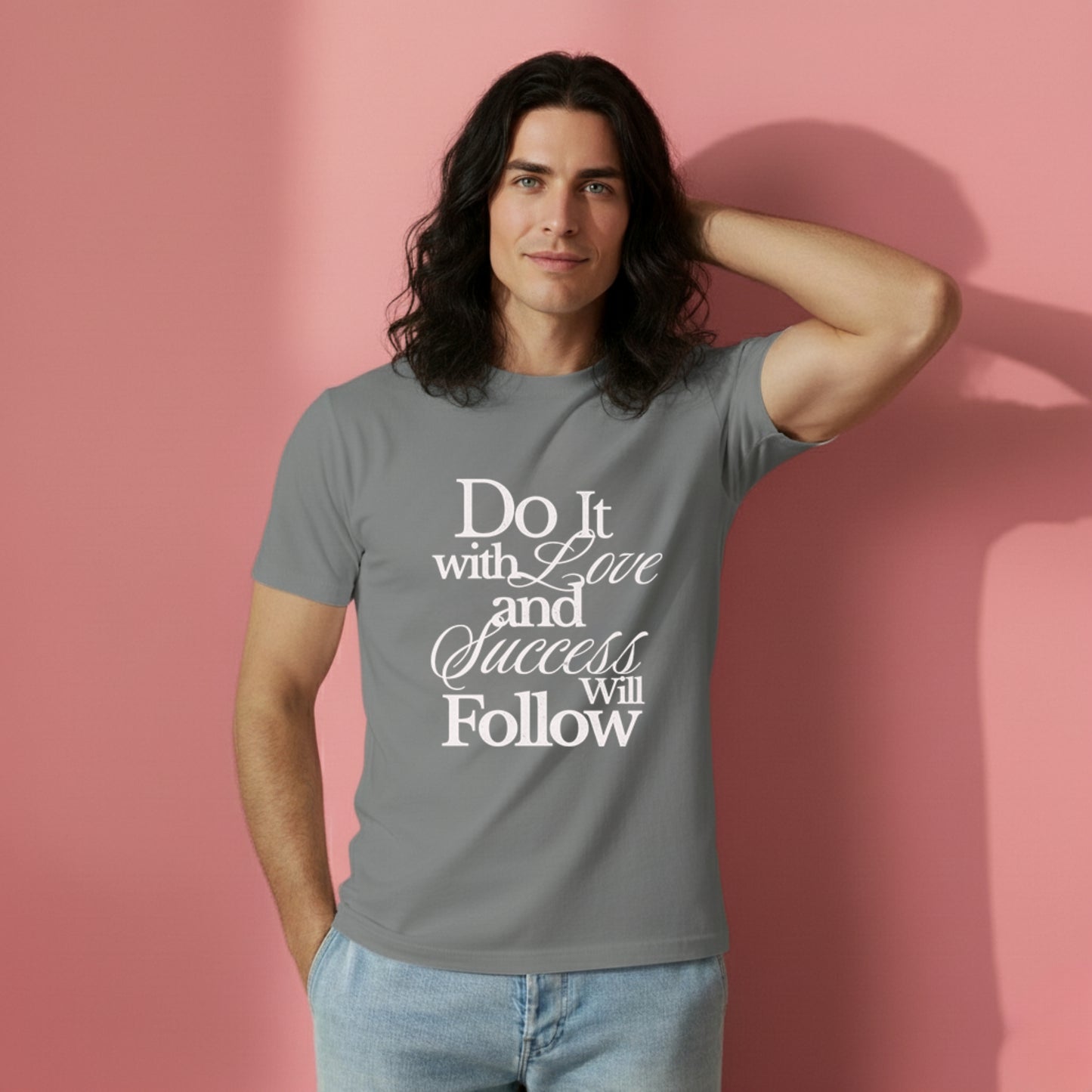 Mach es mit Liebe Unisex-T-Shirt