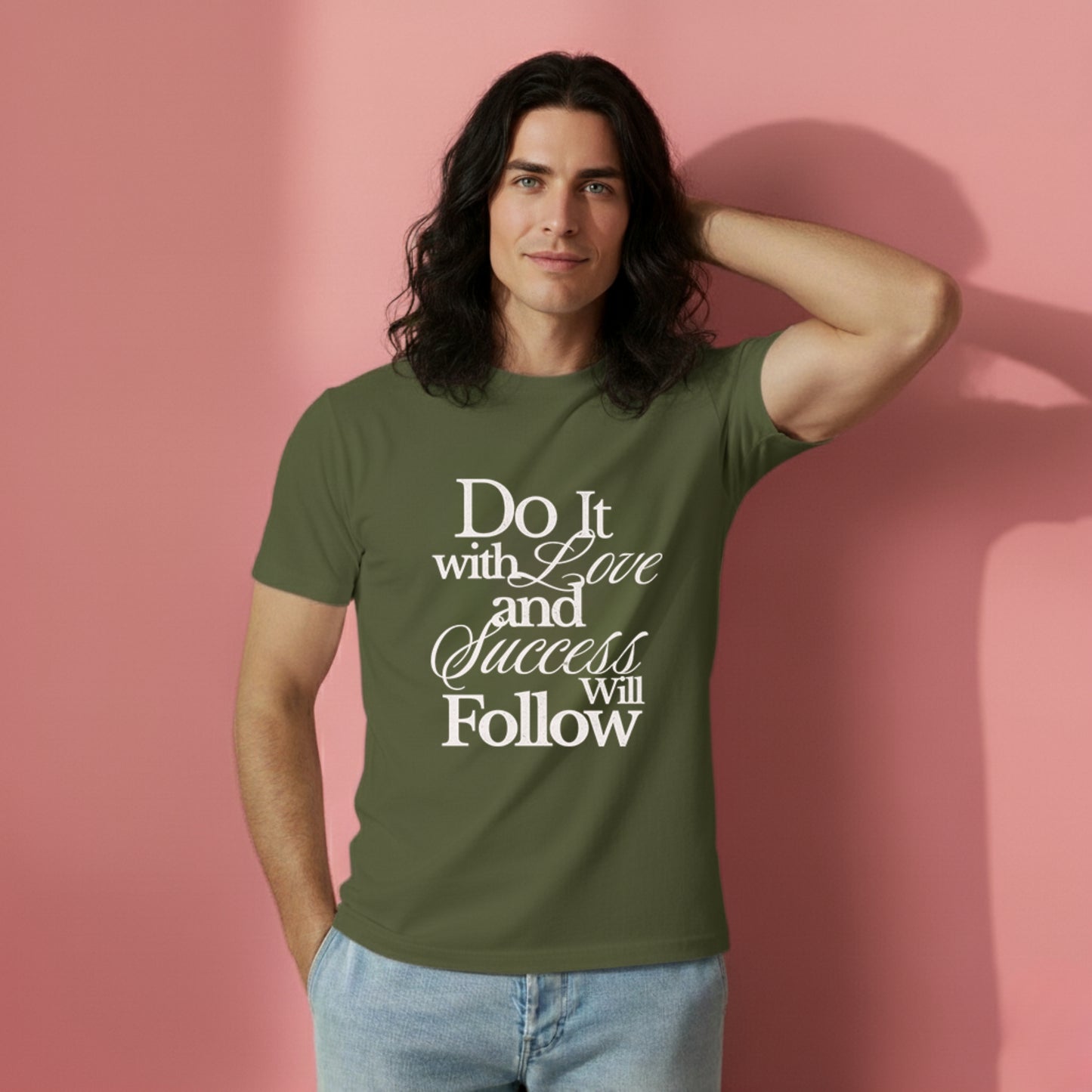 Mach es mit Liebe Unisex-T-Shirt