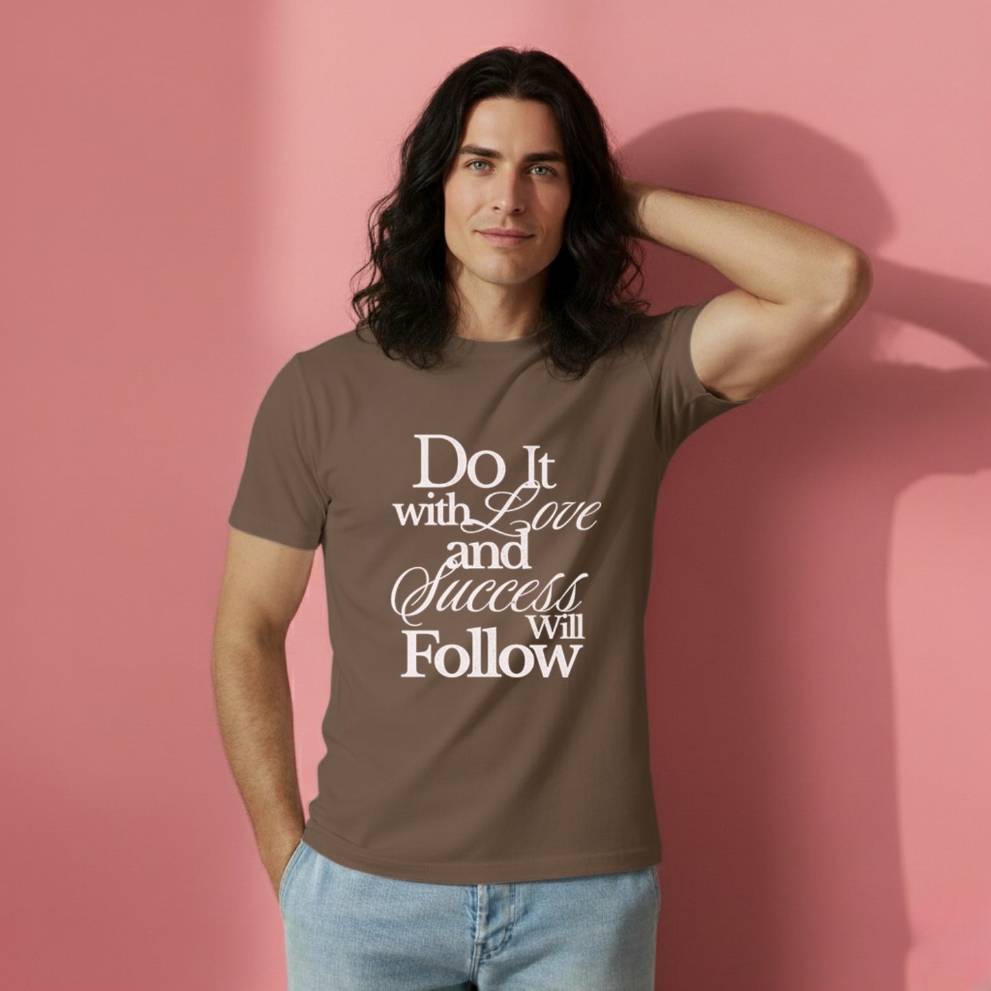 Mach es mit Liebe Unisex-T-Shirt