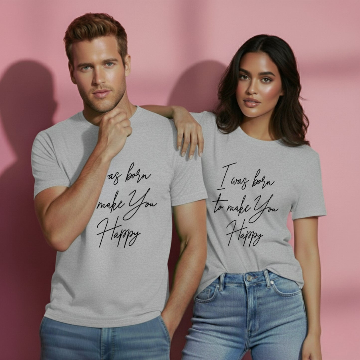 Born to make you happy/Unisex Cotton Tee