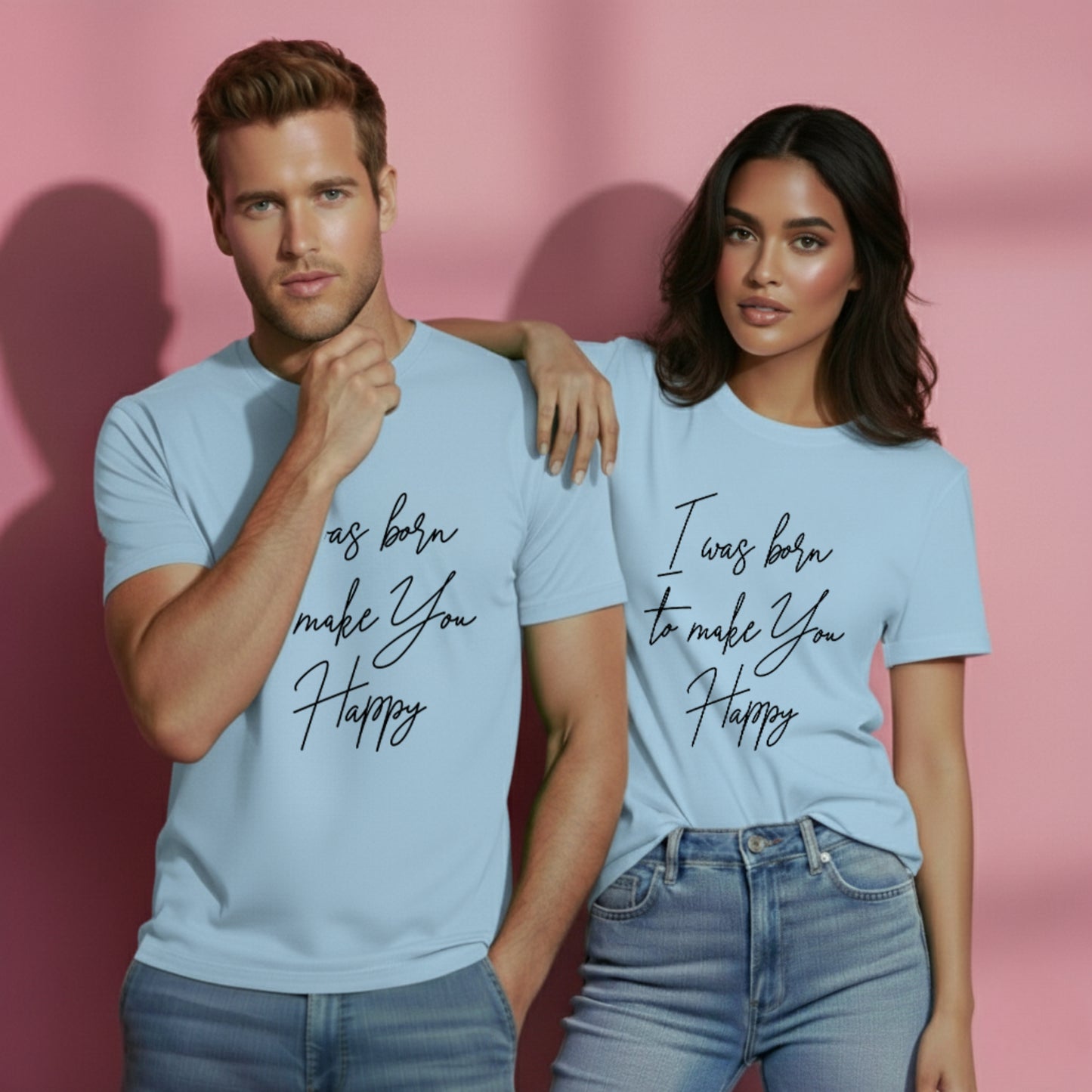 Born to make you happy/Unisex Cotton Tee