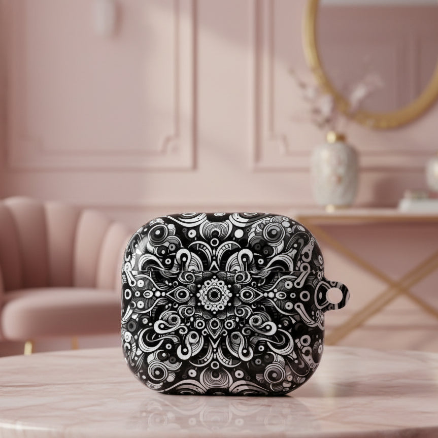 Coole AirPod-Hülle in Schwarz und Weiß