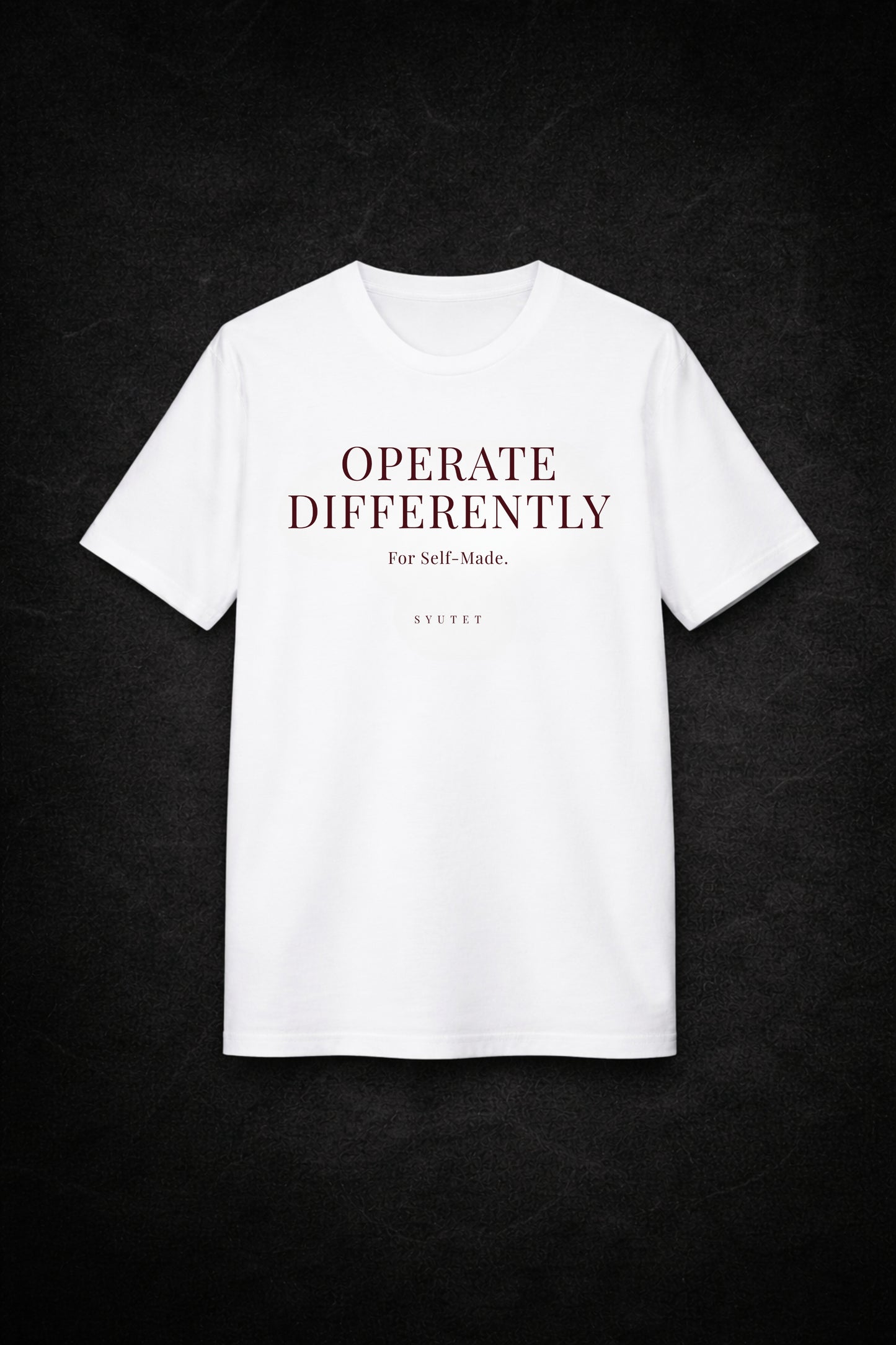 SYUTET Operate Differently Tee
