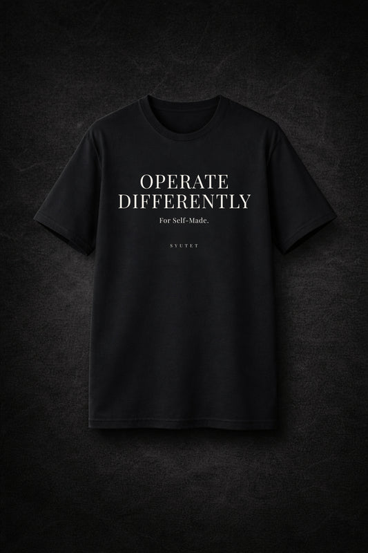 SYUTET Operate Differently Tee