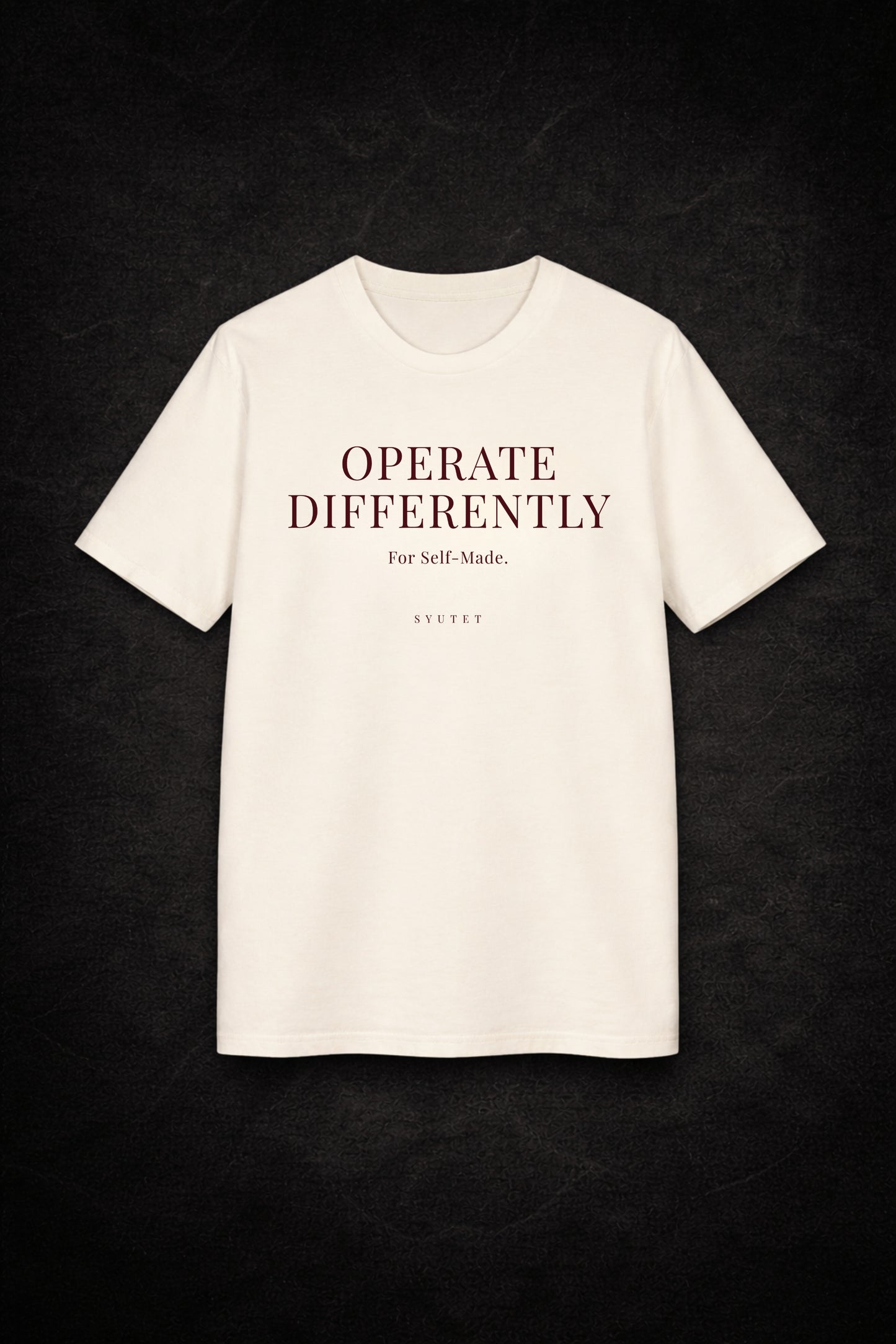 SYUTET Operate Differently Tee