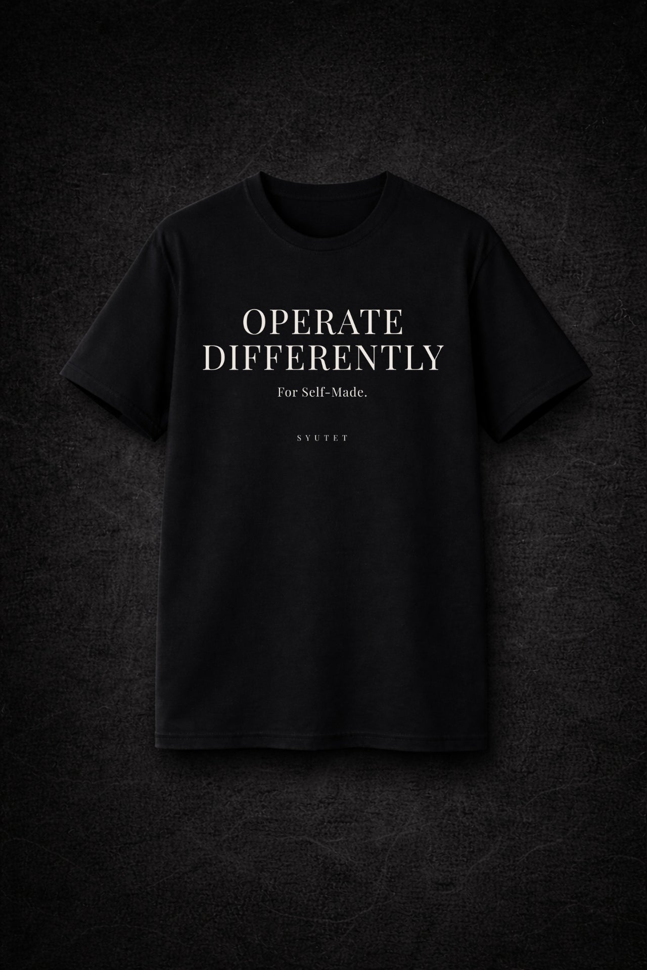 SYUTET Operate Differently Tee