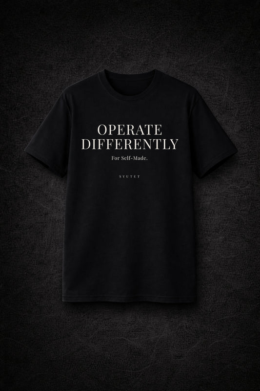 SYUTET Operate Differently Tee