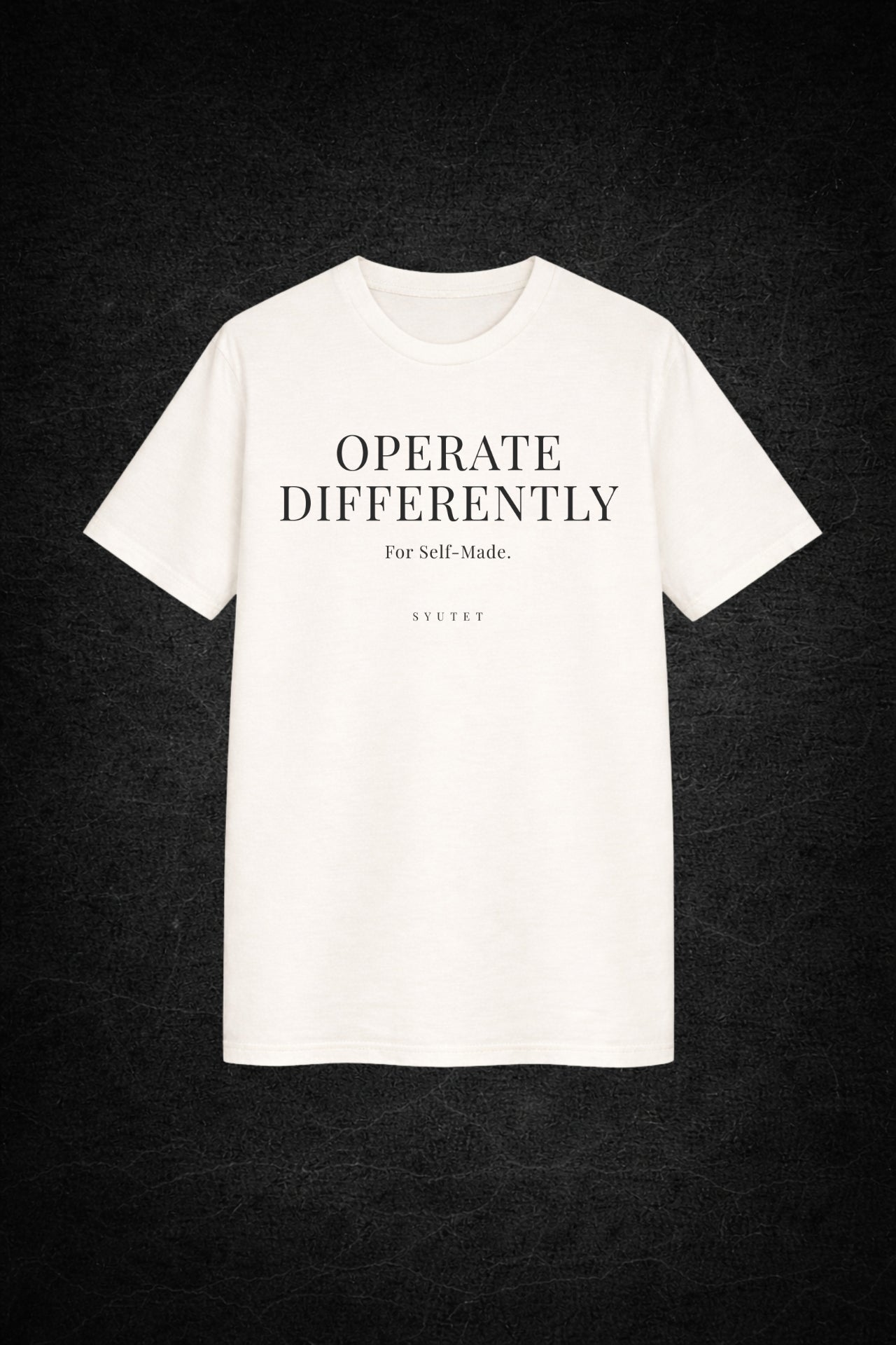 SYUTET Operate Differently Tee