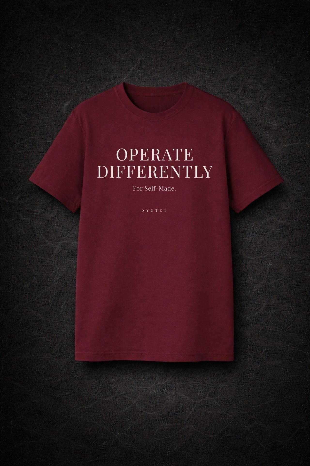 SYUTET Operate Differently Tee